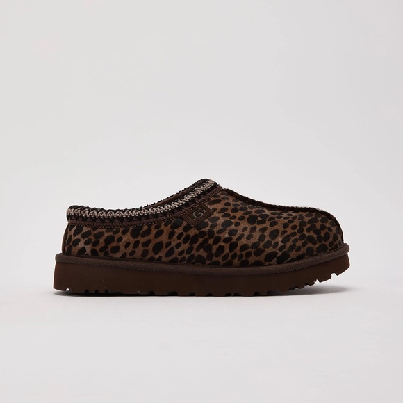 UGG Shoes - NIB WOMENS UGG TASMAN CASPIAN SLIPPERS Brown Black Cheetah Print 7